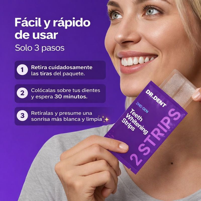 tiras blanqueadoras dentales